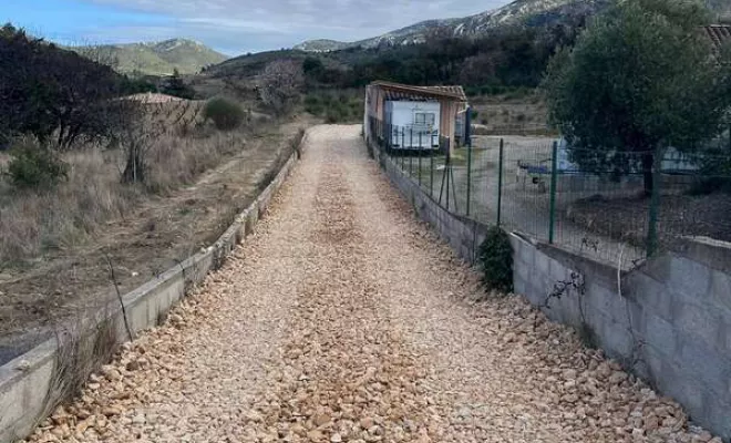 Travaux d'aménagement paysager, Saint-Chinian, Occitanie Terrassement