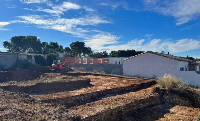 Travaux de terrassement, Saint-Chinian, Occitanie Terrassement