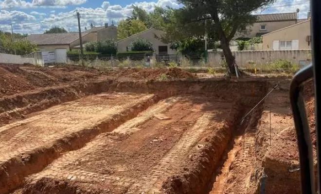 Travaux de terrassement, Saint-Chinian, Occitanie Terrassement
