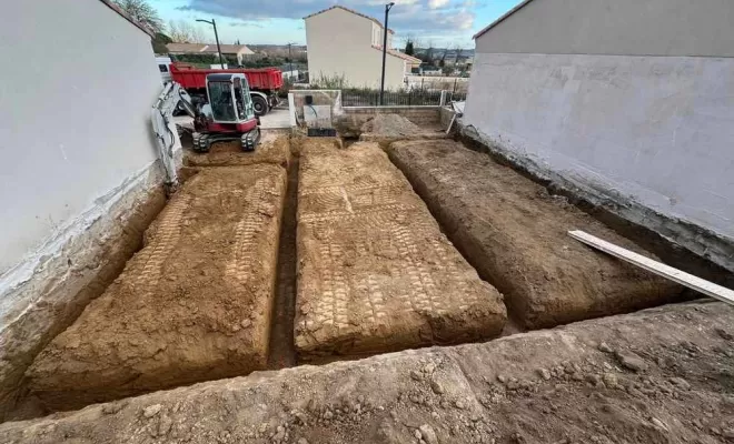 Travaux de terrassement, Saint-Chinian, Occitanie Terrassement