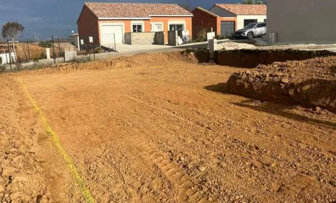 Travaux de terrassement, Saint-Chinian, Occitanie Terrassement