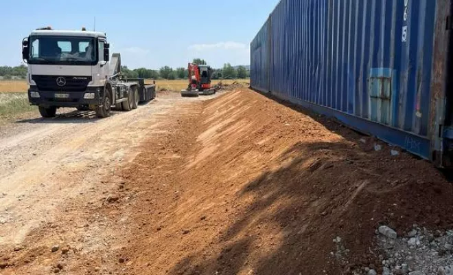 Travaux de terrassement, Saint-Chinian, Occitanie Terrassement